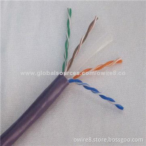 UTP Cat6 Cable, Good Quality, PVC Jacket, UL Mark